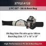 Athalon Deluxe Two-Piece Ski & Boot Bag Combo