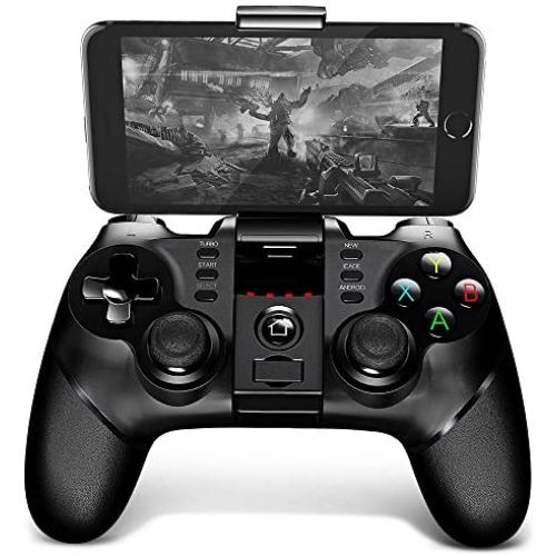 Mobile Game Controller, yk020 Wireless Gamepad Trigger Pubg Controller Mobile Joystick for Phone Android iPhone