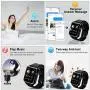 Smart Watch,Android Smartwatch Touch Screen Bluetooth Smart Watch for Android Phones Wrist Phone Watch with SIM Card Slot & Camera,Waterproof Sports Fitness Tracker Watch for Men Women Kids