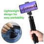 Premium Phone Tripod, Flexible Tripod Compatible with Phone/Android Samsung Mini Tripod Stand Holder for Camera Mobile Cell Phone