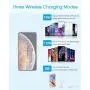 Fast Wireless Charger, NANAMI 7.5W Charging Pad Compatible iPhone SE/11/11 Pro/11 Pro Max/XS Max/XS/XR/X/8 Plus,10W Qi Charger for Samsung S20 S10 S9 S8 S7 Note 10+/9/8 & New Airpods-Ultra Slim Design