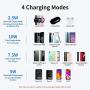 Nalwort 3 in 1 Wireless Charger Compatible for Samsung Galaxy Phones Watches and Buds Fast Wireless Charging Pad for Galaxy Watch Active 2/1, Galaxy Buds, Galaxy S20/S10 Note 10/9 and More(Magnetic)