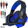 RONSHIN Over Ear Gaming Headset with Mic and LED Light for Laptop Cellphone PS4 red RONSHIN Over Ear Gaming Headset with Mic and LED Light for Laptop Cellphone PS4 red