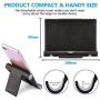 Cell Phone Stand Multi-Angle,【2 Pack】 Tablet Stand Universal Smartphones for Holder Tablets(6-11"), e-Reader, Compatible Phone XS/XR/8/8 Plus/7/7 Plus, Galaxy S8/S7/Note 8, Air, Mini, Pixel 2(Black)