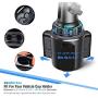 [2020 Upgraded] Cup Holder Phone Mount,Miracase Long Neck Never Shake Car Cup Phone Holder Cradle Car Mount for iPhone 11 Pro/XR/XS Max/X/8/7 Plus/6s/Samsung S10/Note 9/S8 Plus/S7,GPS etc