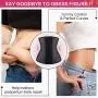 YIANNA Waist Trainer Corset for Weight Loss Latex Colombiana Waist Cincher Slimming Hourglass Body Shaper