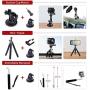 MOUNTDOG Action Camera Accessories Kit for GoPro Hero 7 6 5 4 3+ 3 Hero Session 5 Black Accessory Bundle Set for Yi AKASO Apeman SJ4000 DBPOWER WiMiUS Rollei QUMOX Campark Action Camera Accessory