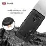 LG G8 ThinQ Case,LG G8 Case, Sucnakp TPU Shock Absorption Cell Phone Cases Technology Raised Bezels Protective Cover for LG G8 Case (Black)