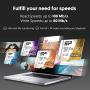 Silicon Power 512GB Superior Pro microSDXC UHS-I (U3), V30 4K A1, High Speed MicroSD Card with Adapter