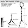 SAMTIAN LED Ring Light 14 Inches Outer YouTube Light 180 Dimmable LED Lighting Kit with 2M Light Stand, Cradle Head, Phone Holder for Video Shooting, YouTube, TikTok, Portraiture, Makeup