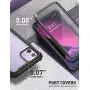 i-Blason Ares Case for iPhone 11 6.1 inch (2019 Release), Dual Layer Rugged Clear Bumper Case with Built-in Screen Protector (Black) i-Blason Ares Case for iPhone 11 6.1 inch (2019 Release), Dual Layer Rugged Clear Bumper Case with Built-in Screen Protector (Black)