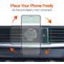 TORRAS Magnetic Car Mount, 360° Rotation Air Vent Cell Phone Holder Car Cradle Mount Compatible for iPhone 11 Pro Max/Xs/Xs Max/XR/X / 8/7 Plus Galaxy Note 10 / S10+ / S9+ and More - Silver