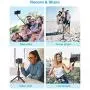 Selfie Stick Tripod, BlitzWolf Phone Tripod for Zooming in/Out & Switching Camera Extendable Lightweight Selfie Stick Bluetooth with Remote for iPhone Android Phone(Not Support iOS13.4 and Above)