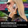 PopSockets: PopGrip with Swappable Top for Phones and Tablets - Enamel Far Meowt