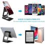 Adjustable Cell Phone Stand, Abdodar Aluminum Desktop Phone Holder Cradle Dock Fully Foldable, Compatible with All Mobile Phone Ipad