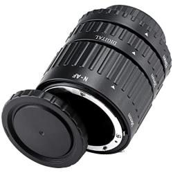 D&F AF Extension Tube Set 12mm,20mm,36mm Auto Focus Macro Tubes for Nikon D7200,D7100,D5300,D5200,D3300,D3200,D40,D40x,D300,D3,D3S