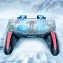 Mobile Game Controller Ergonomic PUBG Handle Dual Cooling Fans Mobile Phone Game Controller Gamepad Fast Heat Dissipation No Noise Suitable for 4.7-6.5inch Phones(5000mah) Mobile Game Controller Ergonomic PUBG Handle Dual Cooling Fans Mobile Phone Game Controller Gamepad Fast Heat Dissipation No Noise Suitable for 4.7-6.5inch Phones(5000mah)