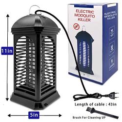 Bug Zapper,Powerful Insect Killer,Electric Mosquito Zappers Killer - Insect Fly Trap,with Uv Mosquito Lamp for Indoor,Home