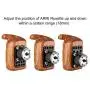 NICEYRIG Rosette Wooden Handle Grip (M6 Thread Diameter 31.8mm) Applicable Nikon Compatible with Canon Camera Cage Shoulder Mount Support Rig (Left Side) NICEYRIG Rosette Wooden Handle Grip (M6 Thread Diameter 31.8mm) Applicable Nikon Compatible with Canon Camera Cage Shoulder Mount Support Rig (Left Side)