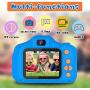 Seckton Upgrade Kids Selfie Camera, Best Birthday Gifts for Boys Age 3-9, HD Digital Video Cameras for Toddler, Portable Toy for 3 4 5 6 7 8 Year Old Boy with 32GB SD Card-Orange
