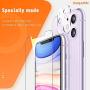 [5 Pack] UniqueMe 3 Pack Screen Protector for iPhone 11【6.1 Inch】 Tempered Glass [Alignment Frame]+ 2 Pack Camera Lens Protector for iPhone 11 [Bubble-Free][Case Friendly]