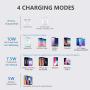 Yootech Wireless Charger, [2 Pack] Qi-Certified 10W Max Wireless Charging Pad Stand Bundle,Compatible with iPhone SE 2020/11/11Pro/11Pro Max/XR,Galaxy S20/Note 10/S10,AirPods Pro(No AC Adapter)