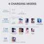 Yootech Wireless Charger, [2 Pack] Qi-Certified 10W Max Wireless Charging Pad Stand Bundle,Compatible with iPhone SE 2020/11/11Pro/11Pro Max/XR,Galaxy S20/Note 10/S10, AirPods Pro(No AC Adapter)