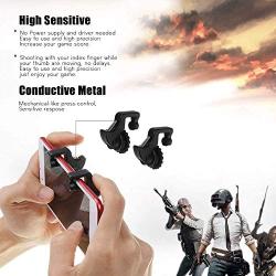 Gadgets Appliances Pubg Mobile Controller L1R1 Shooter Trigger Fire Button PUBG Game Gamepad Controller for Smart Phone with Stand (Set of 1)