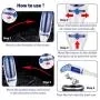 Lint Fur Hair Remover Brush - Anipaw pet Fur Remover for Hair, Fuzz, Dust from Clothes, Furniture, Bedding and Car - Self-Cleaning Reusable & One-Hand Handled