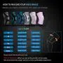 NEENCA Professional Knee Brace,Knee Compression Sleeve Support for Men Women with Patella Gel Pads & Side Stabilizers,Medical Grade Knee Pads for Running,Meniscus Tear,ACL,Arthritis,Joint Pain Relief NEENCA Professional Knee Brace,Knee Compression Sleeve Support for Men Women with Patella Gel Pads & Side Stabilizers,Medical Grade Knee Pads for Running,Meniscus Tear,ACL,Arthritis,Joint Pain Relief