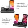 Wireless Charger for iPhone, Wireless Charging Stand for AirPods and Apple Watch, 4 in 1 Apple Charging Station Qi 7.5 W/10W Fast Charging Pad Compatible with iPhone 11/11 Pro/8/8 Plus/Xs MAX/XS/XR Wireless Charger for iPhone, Wireless Charging Stand for AirPods and Apple Watch, 4 in 1 Apple Charging Station Qi 7.5 W/10W Fast Charging Pad Compatible with iPhone 11/11 Pro/8/8 Plus/Xs MAX/XS/XR