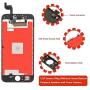 Screen Replacement for iPhone 6s Plus Black 3D Touch Screen LCD Digitizer Replacement Frame Display Assembly Set with Repair Tool Kits(6s Plus, Black)