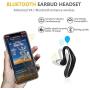 Glazata Bluetooth Earpiece with 30 Hours Talk Time and Noise Cancelling Mic Wireless Headset Handsfree for iPhone Samsung Cell Phone, Driver/Trucker