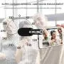 Smartphone Microphone, Camera Microphone with Aluminum Body, Video Microphone with Real-time Monitoring, Furry Windscreen, for Canon, Sony, Nikon, DSLR Camera/DV (Not for Canon T5i,T6)