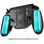 SBQF AK77 PUBG Controller Helper Mobile Phone Radiator Six Fingers Linkage Game Button Physical Compression Quick Shooting Handle (Color : No Battery)