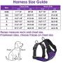 Lukovee Dog Safety Vest Harness with Seatbelt, Dog Car Harness Seat Belt Adjustable Pet Harnesses Double Breathable Mesh Fabric with Car Vehicle Connector Strap for Dog