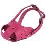 CollarDirect Dog Muzzle Pitbull Amstaff Basket Genuine Leather Staffordshire Terrier CollarDirect Dog Muzzle Pitbull Amstaff Basket Genuine Leather Staffordshire Terrier