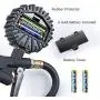 AstroAI Digital Tire Inflator with Pressure Gauge, 250 PSI Air Chuck and Compressor Accessories Heavy Duty with Rubber Hose and Quick Connect Coupler for 0.1 Display Resolution