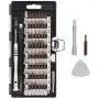 Syntus Precision Screwdriver Set, 63 in 1 with 57 Bits Screwdriver Kit, Magnetic Driver Electronics Repair Tool Kit for iPhone, Tablet, Macbook, Xbox, Cellphone, PC, Game Console, Black Syntus Precision Screwdriver Set, 63 in 1 with 57 Bits Screwdriver Kit, Magnetic Driver Electronics Repair Tool Kit for iPhone, Tablet, Macbook, Xbox, Cellphone, PC, Game Console, Black