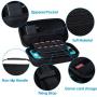 Delamu Accessories Kit Compatible with Nintendo Switch Lite, Large Carrying Case+ Protective Case + Tempered Glass and More for Nintendo Switch Lite Accessories Kit (Renewed)