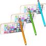 Honsky Cell Phone Stylus, Tablet Stylus for Touch Screens: Universal Slim Long Metal Pencil-Like Stylist Pens, Tablet Pen, Touchscreen Stylus Pen - Blue, Champagne, Green - Cylinder, 3 Packs