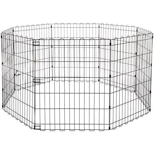 AmazonBasics Foldable Metal Pet Exercise and Playpen AmazonBasics Foldable Metal Pet Exercise and Playpen