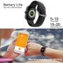 Smart Watch for Men Women,Fitness Tracker with 1.54" Full Touch Color Screen ,IP67 Waterproof Pedometer Smartwatch with Pedometer Heart Rate Monitor Sleep Tracker for Android and iOS Phones