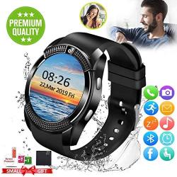 Android Smart Watch for Women Men, 2020 Bluetooth Smartwatch Smart Watches Touchscreen with Camera, Cell Ph one Watch with SIM Card Slot Compatible Android iOS Samsung Phone Note Adult