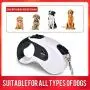 SWIHELP Dog Leash Retractable, 16 ft Pet Leash for Small Medium Large Dogs Up to 40 KG with One Button&Lock System for Training, Walking, Jogging SWIHELP Dog Leash Retractable, 16 ft Pet Leash for Small Medium Large Dogs Up to 40 KG with One Button&Lock System for Training, Walking, Jogging