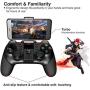 Mocoe Mobile Game Controller, Bluetooth & 2.4G Wireless Gamepad, Gaming Joystick Suitable for iPhone/iOS/Android/PC/PS4, for Most Popular Game(PUBG/Fortnite/Call of Duty) Gaming Grip