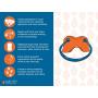 Muffin’s Halo Blind Dog Harness Guide Device – Help for Blind Dogs or Visually Impaired Pets to Avoid Accidents & Build Confidence – Ideal Blind Dog Accessory to Navigate Surroundings