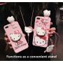 Kerrs Choice Hello Kitty Mobile Cell Phone Stand Holder Grip Cute 360 Degree Rotating Stand Car Mounts