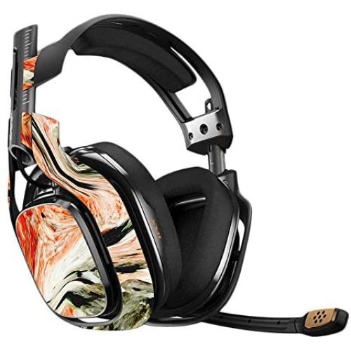 MightySkins Skin Compatible with Astro A40 Gaming Headset - Marble Madness | Protective, Durable, and Unique Vinyl Decal wrap Cover | Easy to Apply, Remove, and Change Styles | Made in The USA
