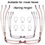 2 Pack Blue Light Blocking Reading Glasses, Anti Glare Computer Readers +2.0 for Women Men, Ladies Magnification Eyeglasses